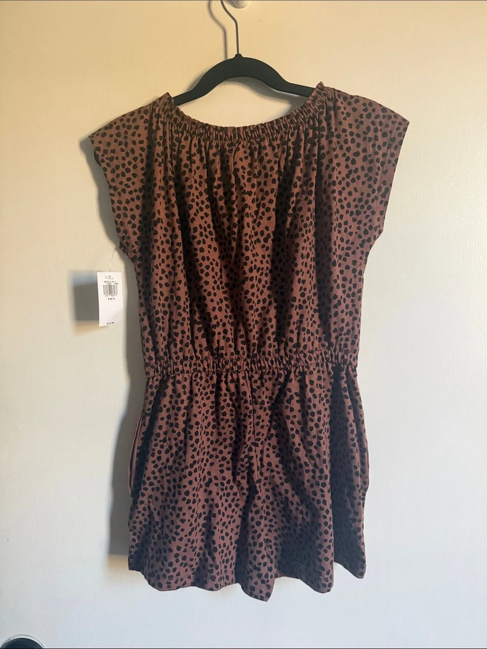 Old Navy Leopard Romper